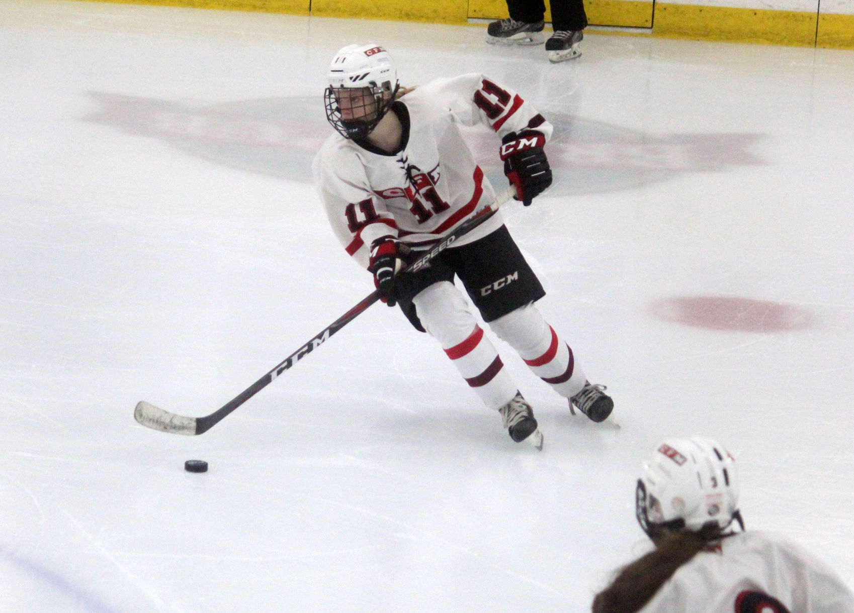 Hudson at Chi-Hi/Menomonie girls hockey 1-10-19